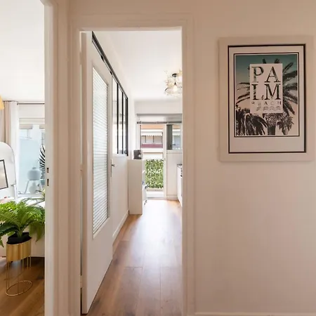 1-br With Terrace Palm Close To Beaches דירה *